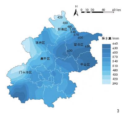 北京长城堡寨聚落选址与城水关系的3个类型