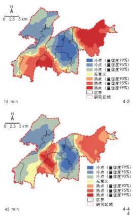 南昌公园可达性水平的分布具有如下3点特征