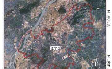 南京江宁乡村三生空间及生境类型的3个识别