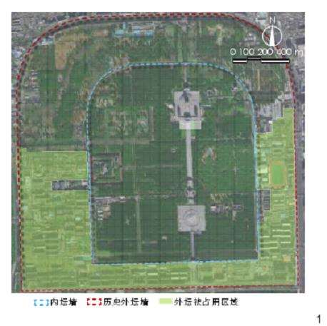 明清北京天坛外坛9条祭祀道路及两傍种植考证