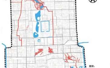 北京河湖水系构建北京中轴线空间格局