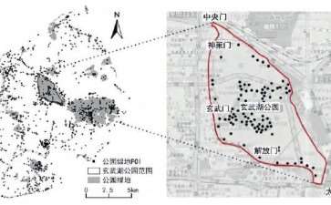 南京公园绿地研究区 数据与研究方法