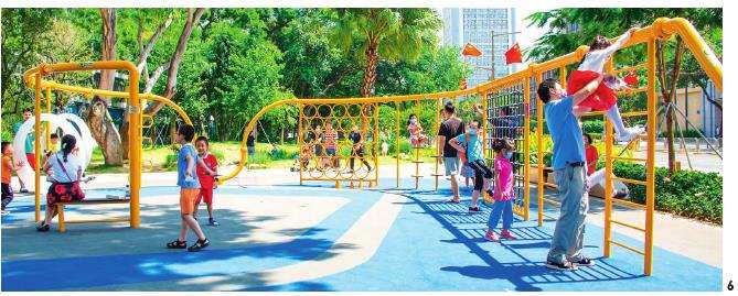 城市大型社区公园具有
