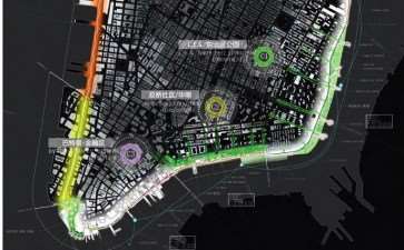 曼哈顿下城Big U海岸带城市公园重建性设计项目