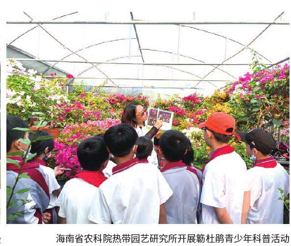 簕杜鹃科普应以提高青少年的自学能力