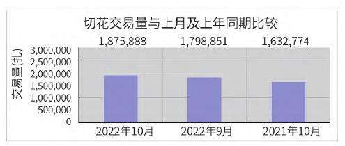 2022年10月台北切花行情