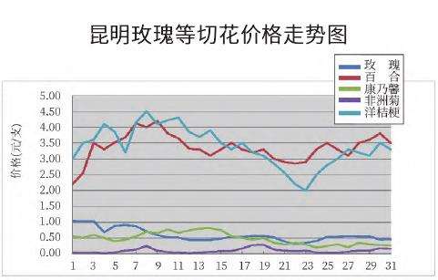 2022年8月昆明切花市场行情
