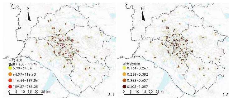 各模式公园的空间布局