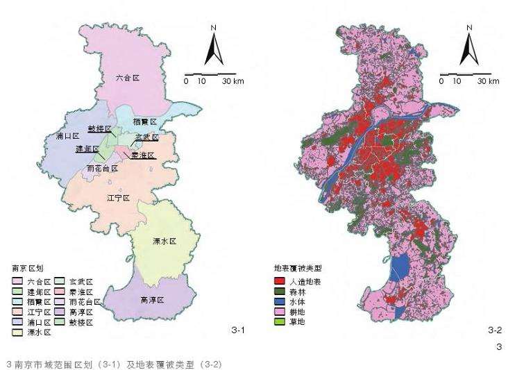 基于高精度地表覆被类型数据的市域尺度碳收支核算
