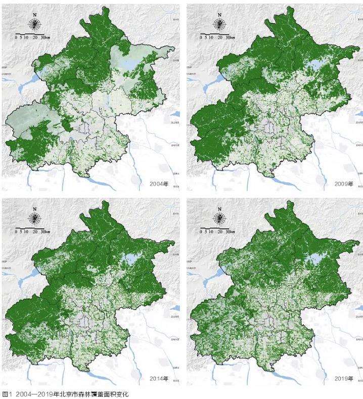 北京市森林规模与结构的动态变化