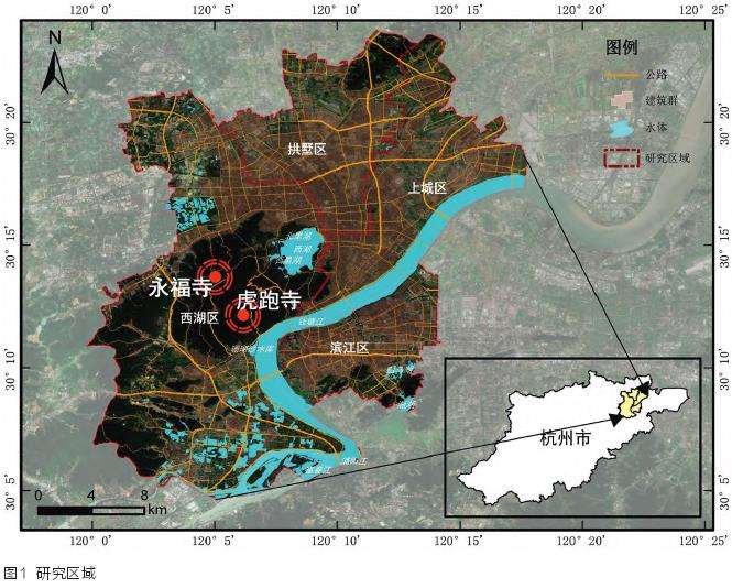 杭州城市山地寺院香道景观环境康养效益评价