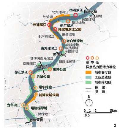 上海黄浦江滨水公共空间活力评估与调控研究