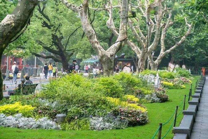 杭州中山公园植物景观历史变迁探析