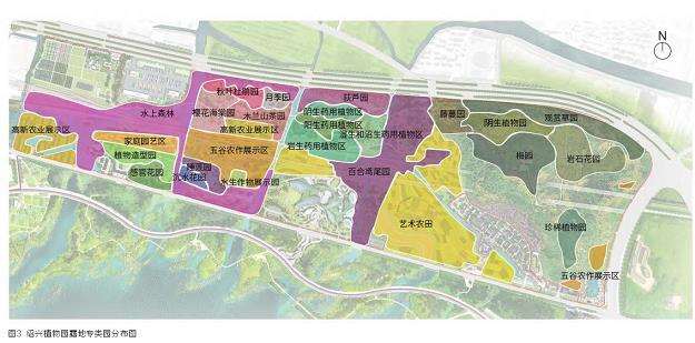 绍兴植物园的5个露地专类园设置