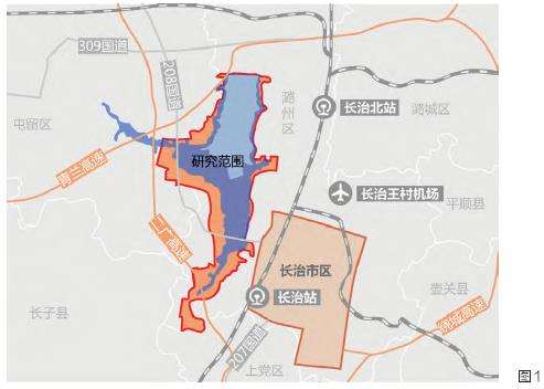 长治漳泽湖湿地公园界面空间规划
