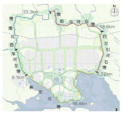 雄安环起步区生态堤的建设背景