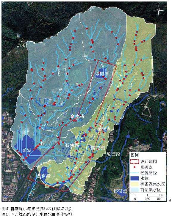 数字景观技术支持下的紫金山山地水文优化方法