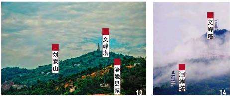 长江三峡库区重庆段古塔的的3个景观特征