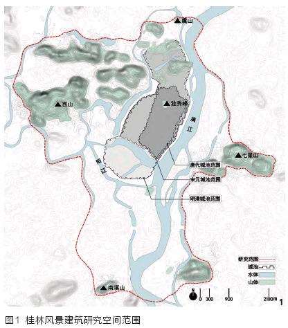 唐至清代桂林风景建筑营建历程及机理