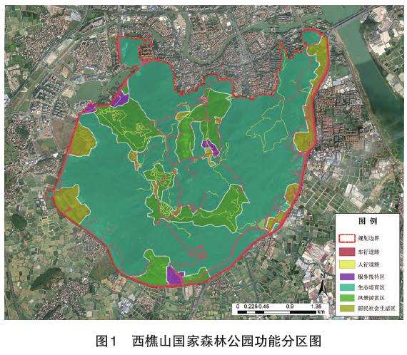 广东西樵山国家森林公园景观格局分析及优化