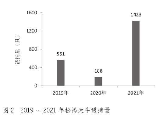 杭州西湖景区松褐天牛成虫种群动态研究