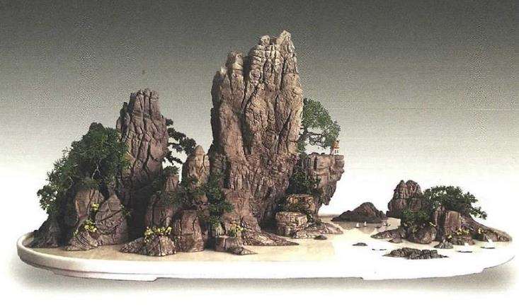 韦群杰盆景新作赏