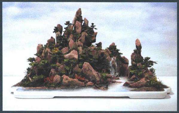 武陵风盆景馆开馆