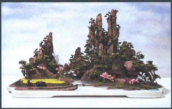 武陵风盆景馆开馆