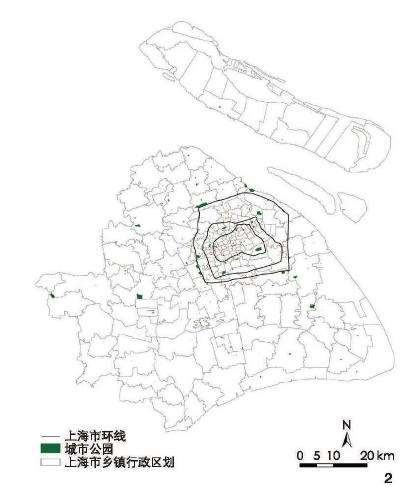 上海城市公园体系网络结构评价与优化路径