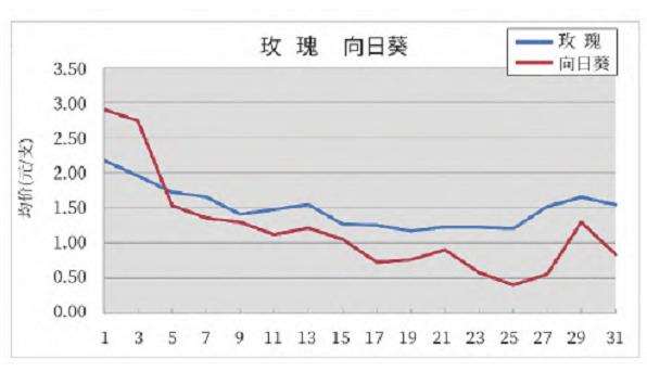2024年1月昆明KIFA花卉拍卖交易行情