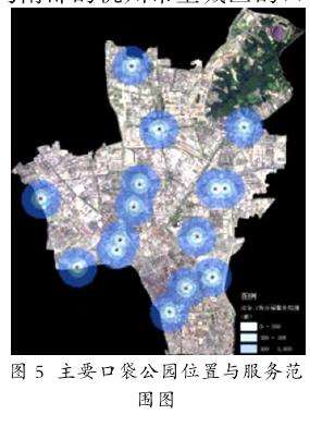 杭州市拱墅区主要口袋公园布局特征