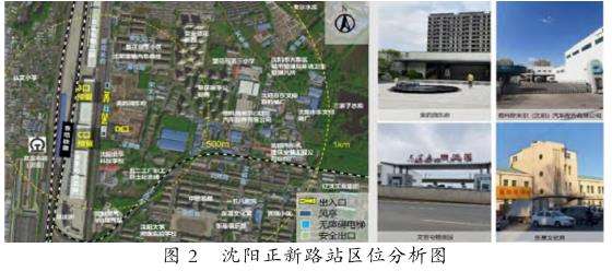 沈阳市正新路站多维度视角下地铁周边环境设计