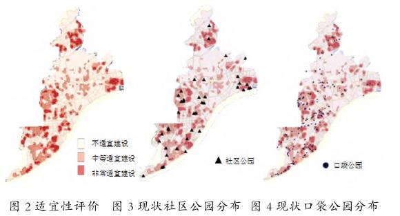 浙江杭州基于供需视角的社区公园选址评估及优化